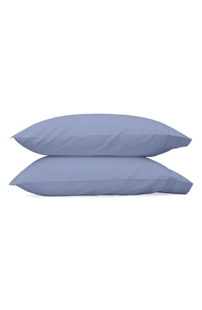 Matouk Nocturne 600 Thread Count Pillowcase In Azure