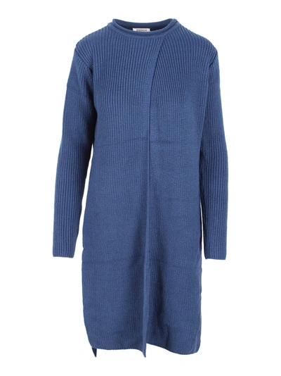 Jovonna London Cafune Viscose Sweater In Blue
