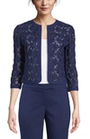 ANNE KLEIN LACE OPEN FRONT CARDIGAN,10756180