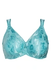 Wacoal Awareness Full Figure Underwire Bra In Goblin Blue