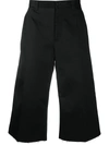 VERSACE WIDE-LEG CROPPED TROUSERS