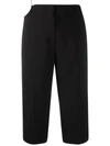 VERSACE O-RING CROPPED TROUSERS