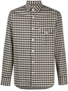 TINTORIA MATTEI CHECK PRINT SHIRT