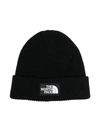 THE NORTH FACE LOGO-PATCH BEANIE