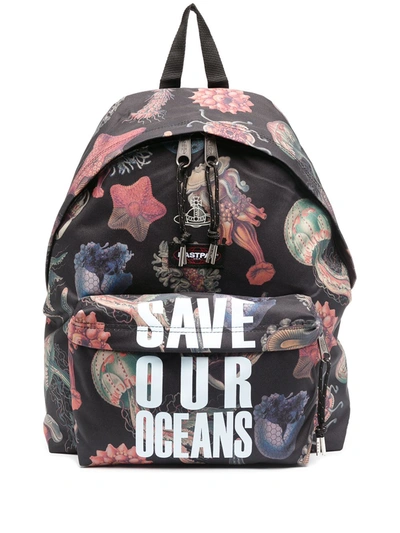 EASTPAK VIVIENNE WESTWOOD 'SAVE OUR OCEANS' COLLABORATION BACKPACK 