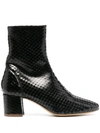 ROSEANNA PUPPY SNAKESKIN-EFFECT ANKLE BOOTS