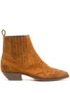 ROSEANNA TUCSON SUEDE ANKLE BOOTS