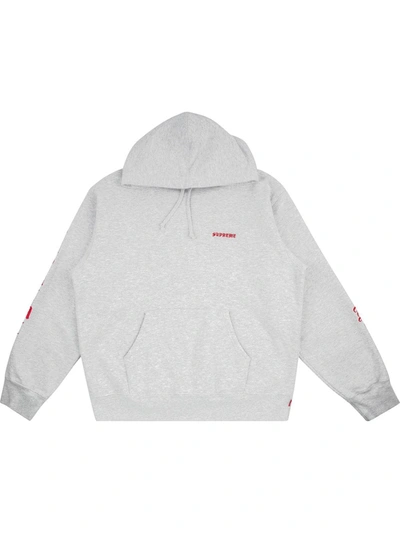 Supreme Peace Hoodie In Grey