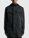 Canada Goose Seawolf Packable Rain Jacket In Black