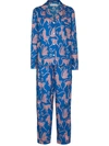 DESMOND & DEMPSEY CHANGO PRINT PYJAMAS