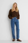 NA-KD REBORN LONG LEG SLOUCHY MOM JEANS