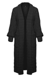 AFRM MURPHY LONG CABLE CARDIGAN,AES001541