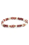 AKOLA OLIVIA BEADED STRETCH BRACELET,20AB51-CRAN