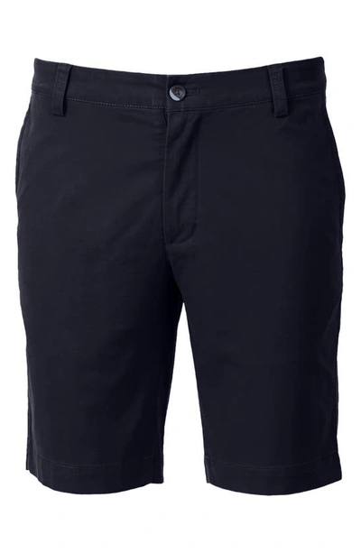 Cutter & Buck Voyager Chino Shorts In Liberty Navy