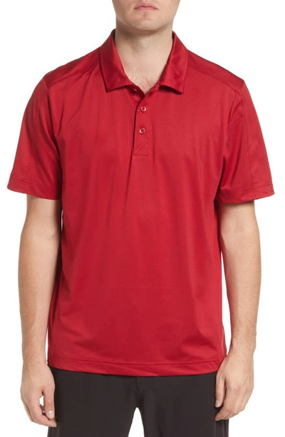 Cutter & Buck Prospect Drytec Performance Polo In Cardinal Red
