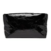 KASSL EDITIONS KASSL EDITIONS BLACK PATENT LACQUER CLUTCH
