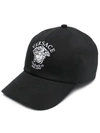 VERSACE EMBROIDERED-LOGO BASEBALL CAP