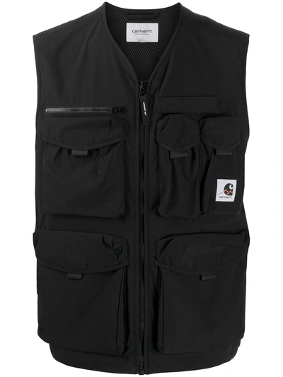 Carhartt Hayes Utility Gilet In Black