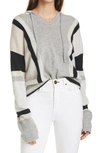 AUTUMN CASHMERE BAJA CASHMERE HOODIE,R12319E