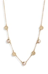 ANNA BECK FRESHWATER PEARL STATION COLLAR NECKLACE (NORDSTROM EXCLUSIVE),NK10138-GPL