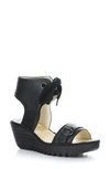 FLY LONDON YAJE WEDGE SANDAL,YAJE301FLY