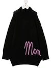 MONCLER LOGO KNIT DRESS