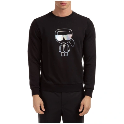 Karl Lagerfeld Men's Sweatshirt Sweat  K/ikonik In Black