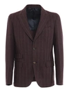 ELEVENTY BRUSHED WOOL CASHMERE BLEND SUIT