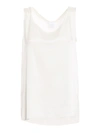 Max Mara Top Pan In Raso Di Seta Ice 31660226600013top Pan In White