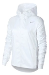 Nike Essential Water Repellent Running Jacket In Black