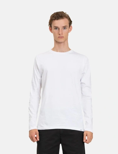 Norse Projects Niels Slim-fit Organic Cotton-jersey T-shirt In White