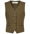 THE FRANKIE SHOP BUTTONED waistcoat,P00523216