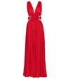 ALAÏA EDITION 2004 PLEATED JERSEY GOWN,P00527667