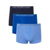 POLO RALPH LAUREN BLUE STRETCH-COTTON BOXER TRUNKS - SET OF THREE,3307664