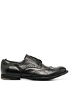 OFFICINE CREATIVE OFFICINE CREATIVE MEN'S BLACK LEATHER LACE-UP SHOES,OCUARCH086IGNIS1000 39