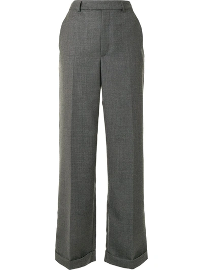 Agnès B. High-waist Trousers In Grey