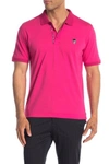 Robert Graham Lucifer Polo In Magenta