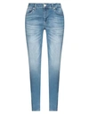 FRANKIE MORELLO FRANKIE MORELLO WOMAN JEANS BLUE SIZE 28 COTTON, POLYESTER, ELASTANE,42822734FX 4