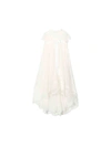 DOLCE & GABBANA WHITE SILK DRESS,11640882
