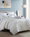 Swift Home Magnificent Marilla Dot 5 Piece Comforter Set, King/california King In Ivory