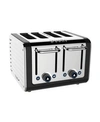Dualit 4 Slice Design Series Toaster In Matt Black