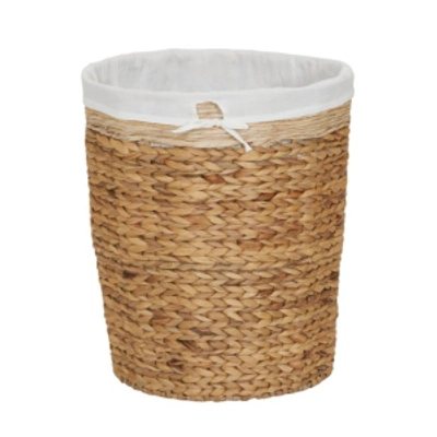 Household Essentials Wicker Basket Laundry Hamper With Liner In Natural