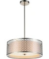 CWI LIGHTING MIKAYLA 3 LIGHT CHANDELIER