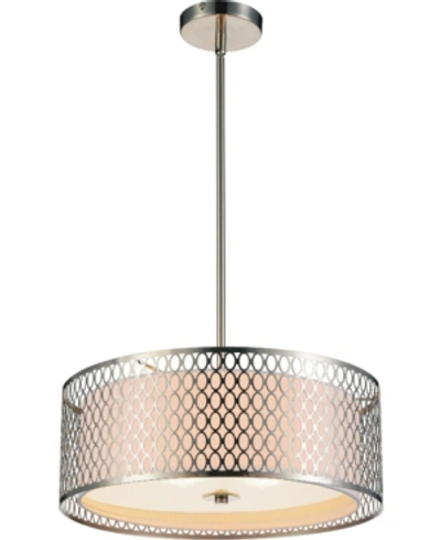 Cwi Lighting Mikayla 3 Light Chandelier In Chrome