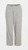 SKIN CARLYN CROP PANTS HEATHER GREY,SKINN30583