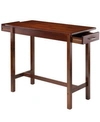 Winsome Sally Breakfast Table In Brown