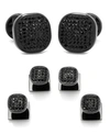 Ox & Bull Trading Co. Men's Cufflink And Stud Set In Black