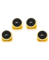 Ox & Bull Trading Co. Men's 4 Piece Stud Set In Black