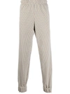 LACOSTE HOUNDSTOOTH TRACK PANTS