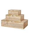 ANAYA LARGE NATURAL CANE WICKER JEWELRY DECOR BOX,400013114027